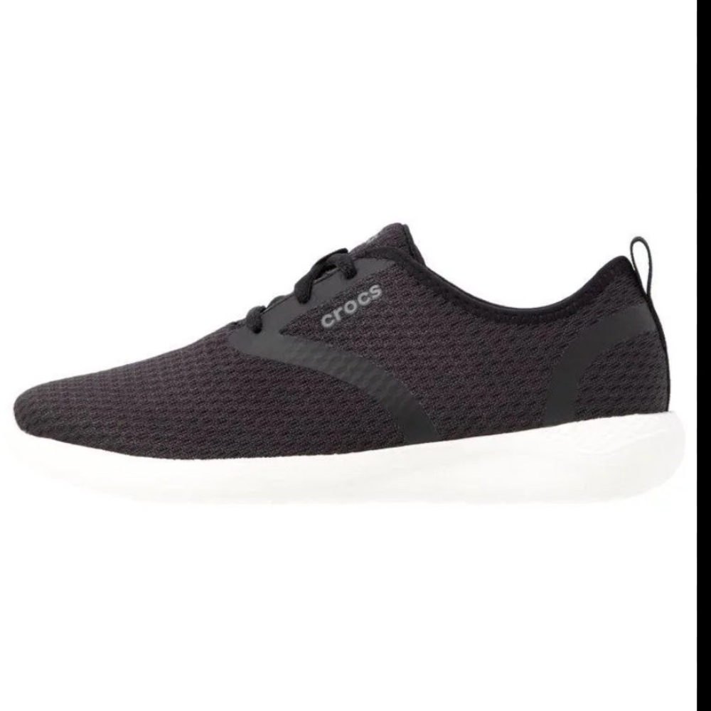 Crocs womens Literide Mesh Lace-up Sneaker size 9 - Picture 2 of 6